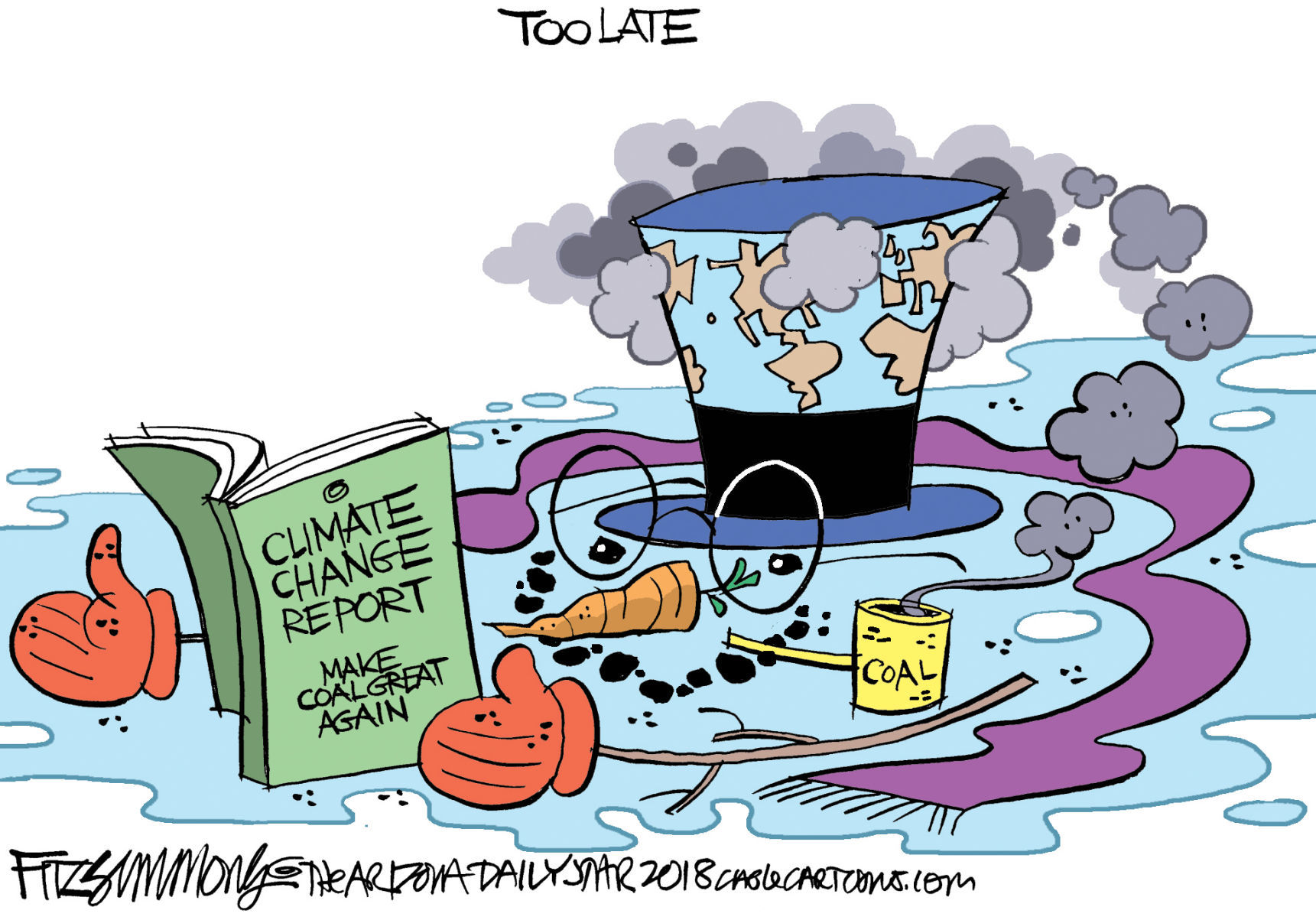 Daily Fitz Cartoon: Climate